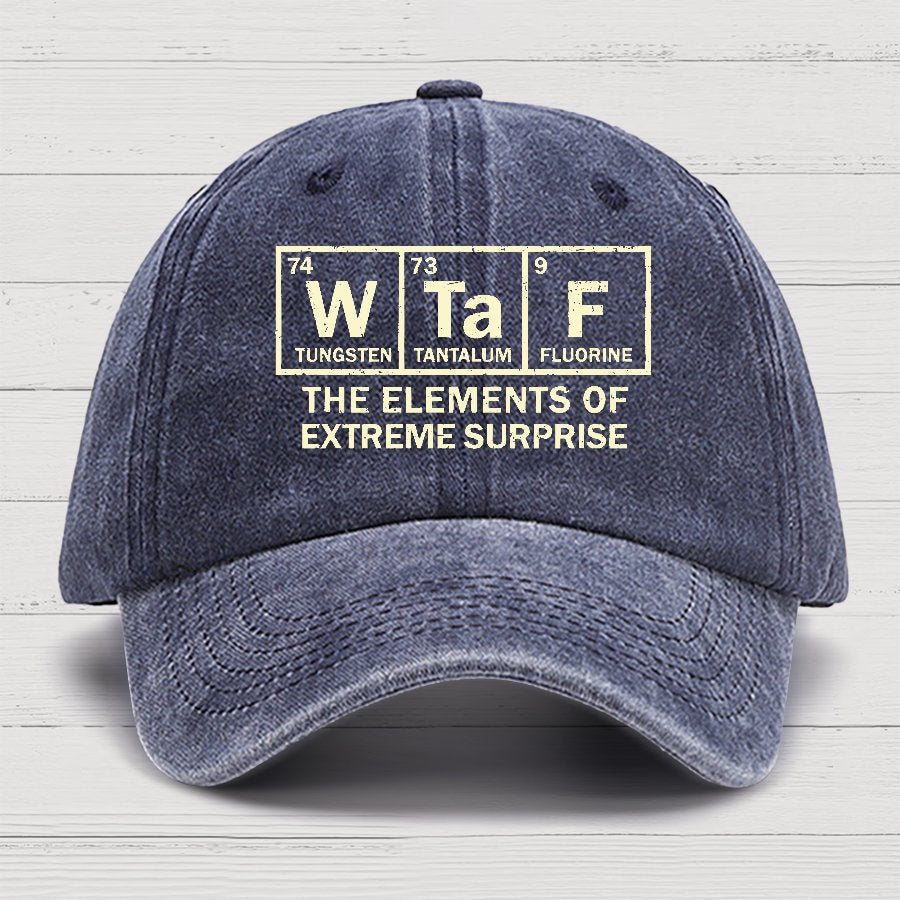 The Extreme Element of Surprise Cotton Hat