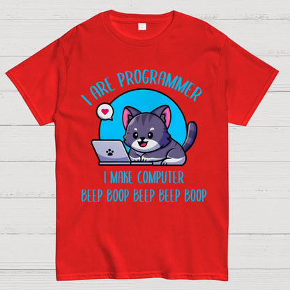 I Are Programmer I Make Computer Beep Geek T-Shirt