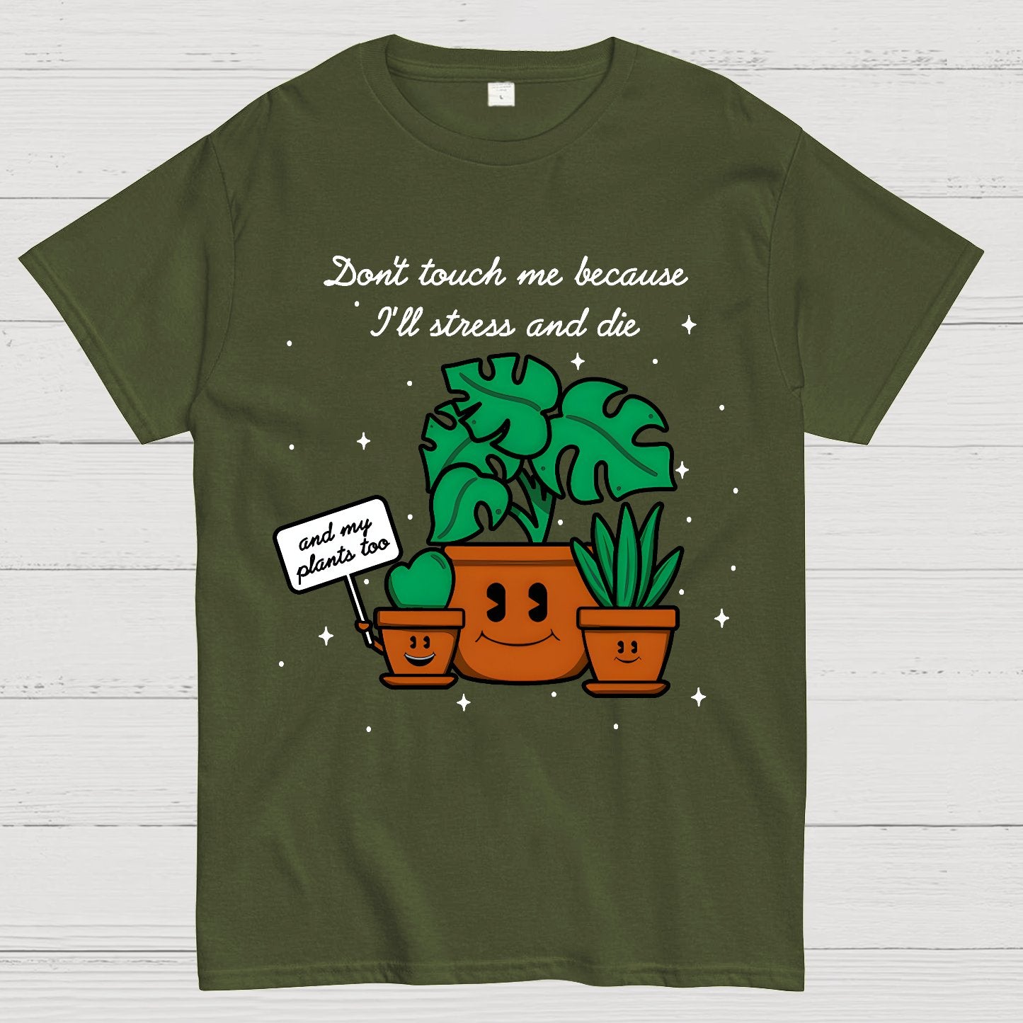 Stress And Die Geek T-Shirt