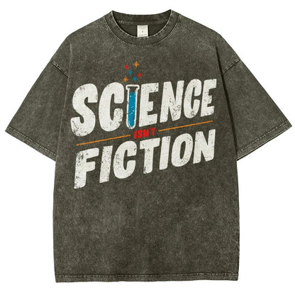 Science Isn’t Fiction Vintage Distressed T-shirt
