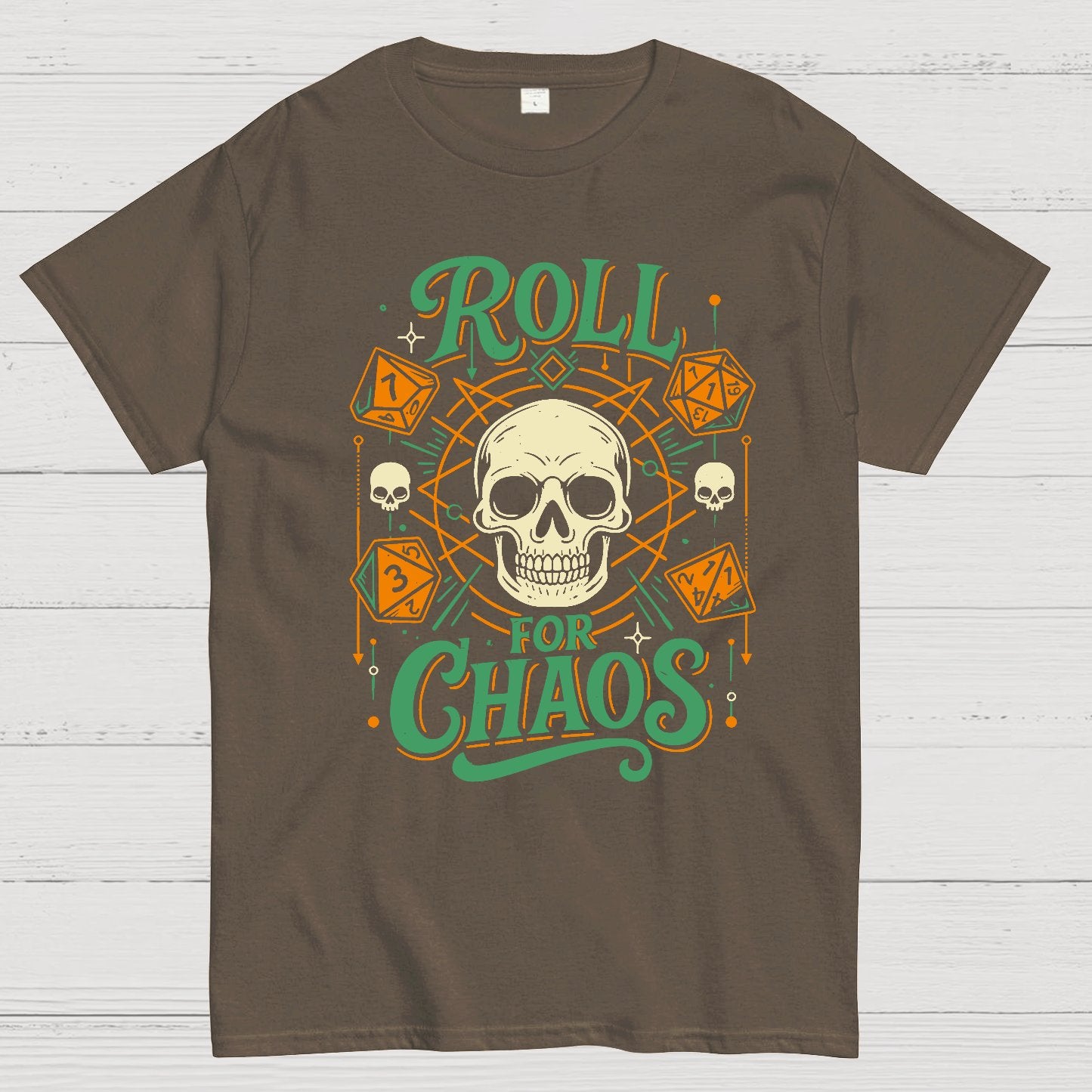 Roll For Chaos Geek T-Shirt