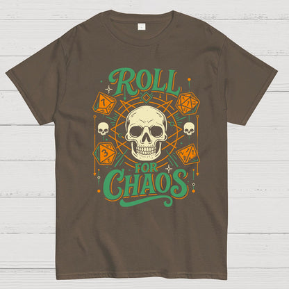 Roll For Chaos Geek T-Shirt