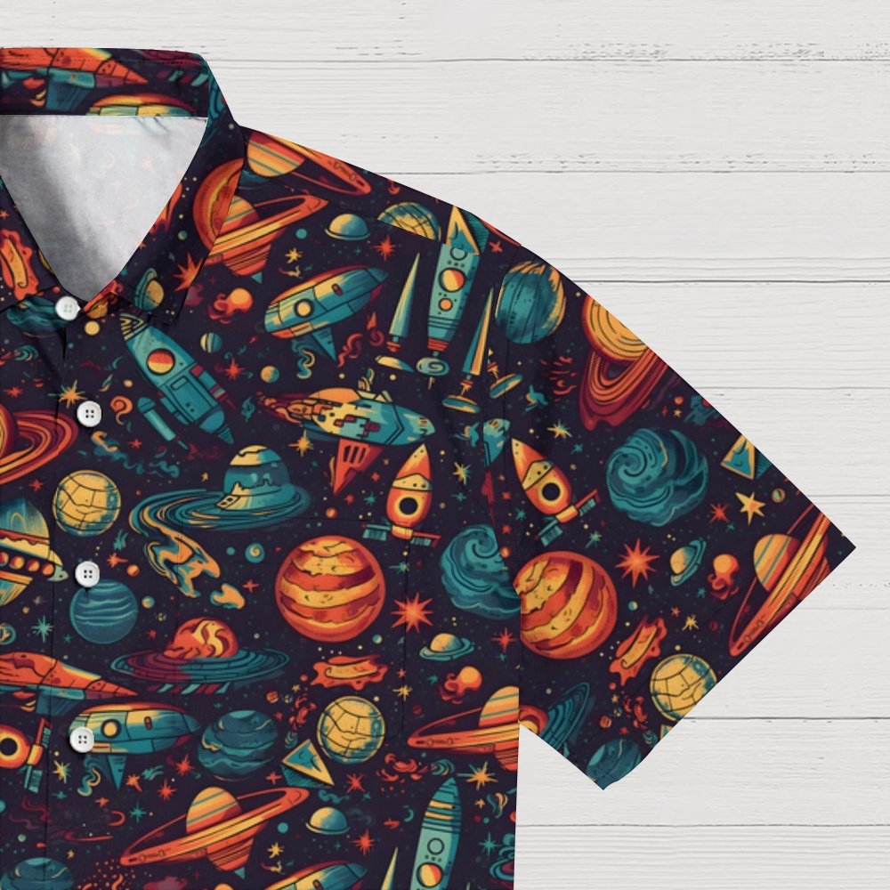 Tie The Fighter Geek Hawaiian Shirt