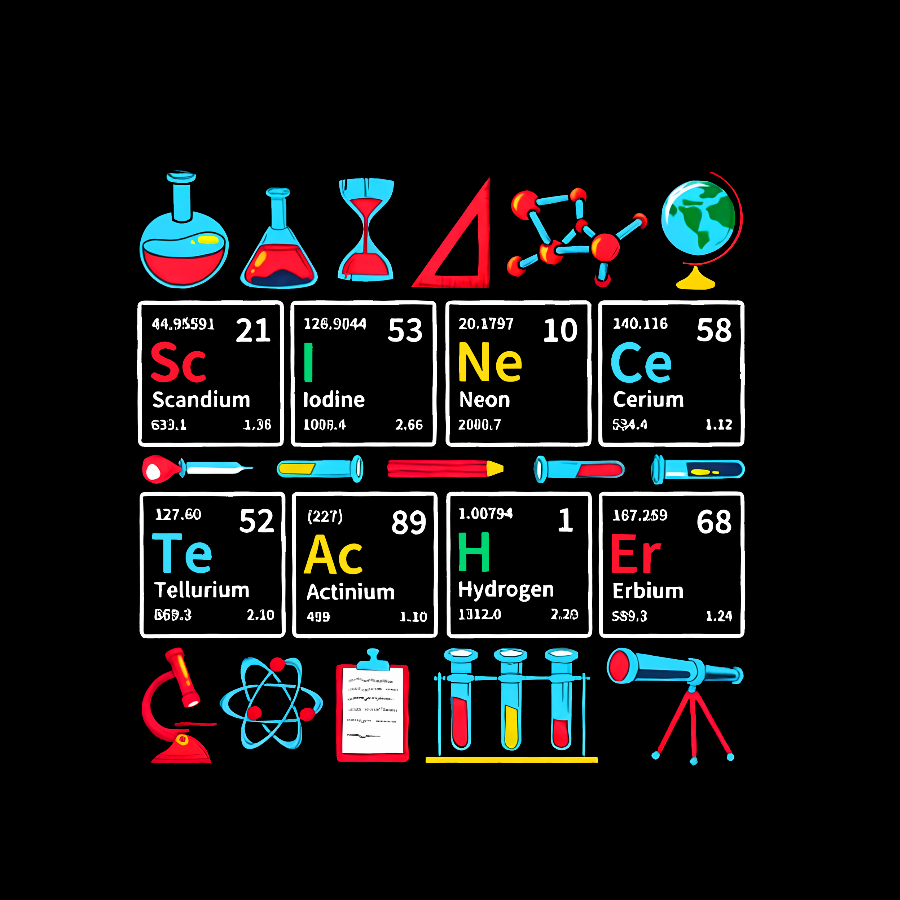Science Teacher Vintage Geeky T-Shirt