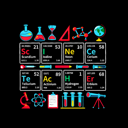 Science Teacher Vintage Geeky T-Shirt