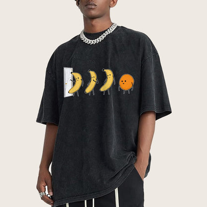 Knock Knock Funny Vintage Distressed T-shirt