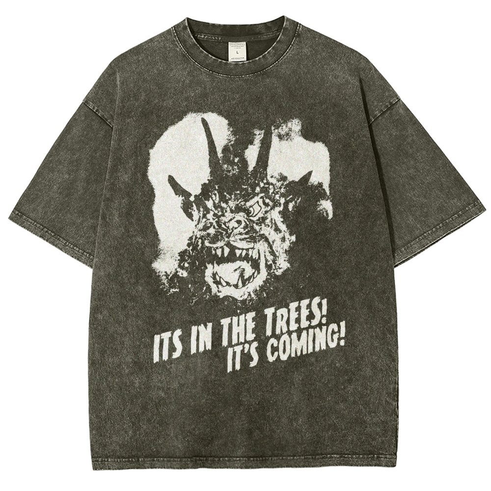 Night Of The Demon It's In The Trees ! Vintage Distressed T-shirt