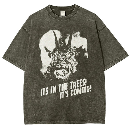 Night Of The Demon It's In The Trees ! Vintage Distressed T-shirt
