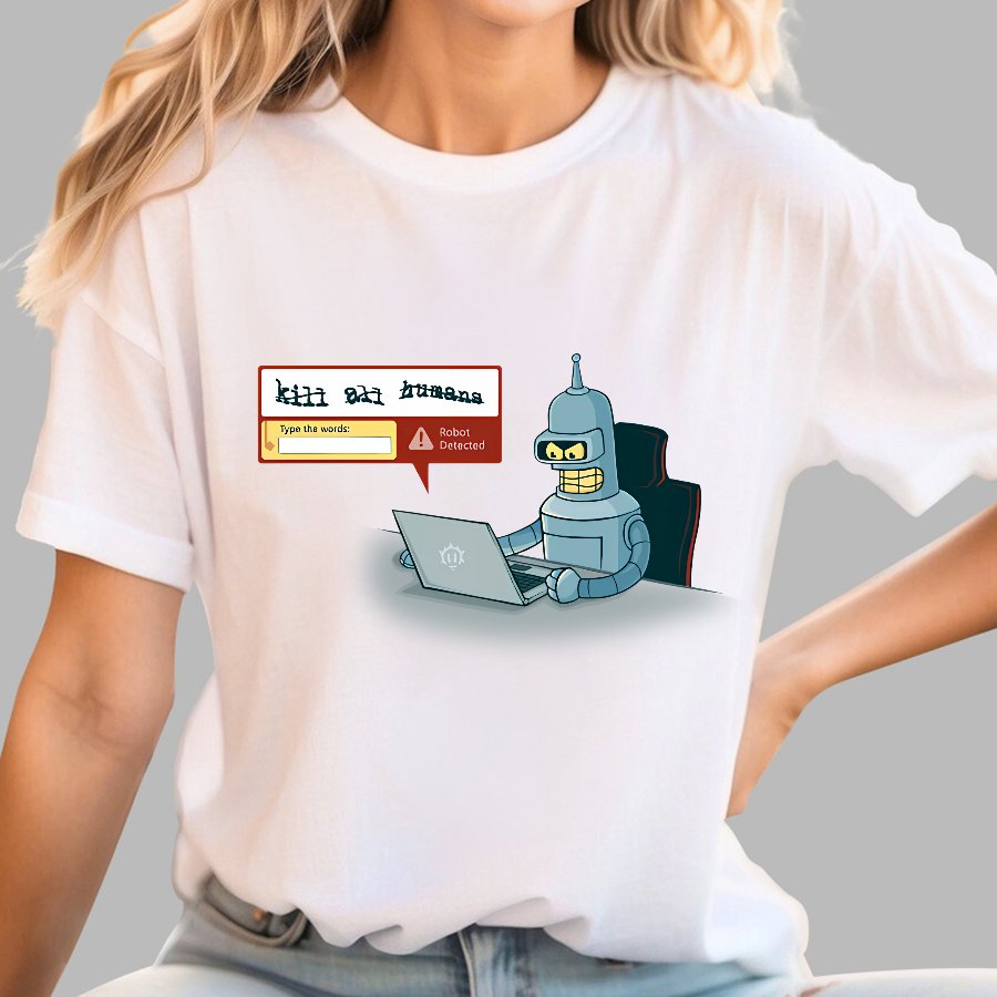 Robot Detector Geek T-Shirt