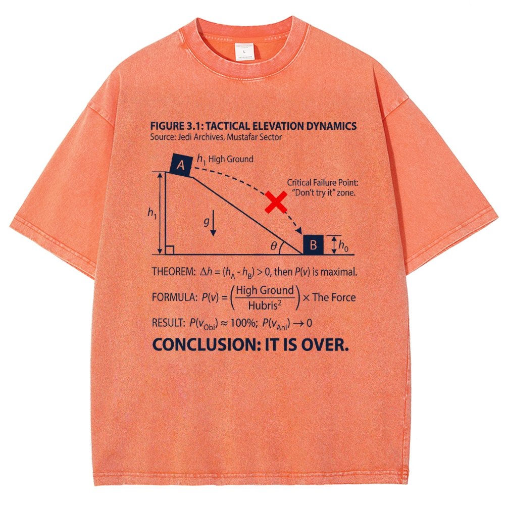 It Is Over Art Print Vintage Distressed T-shirt