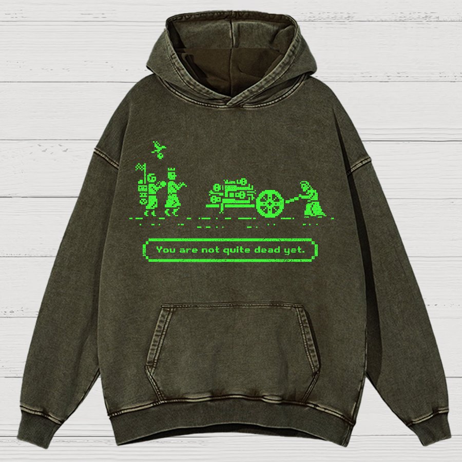 The Mystic Trail Vintage Distressed Hoodie