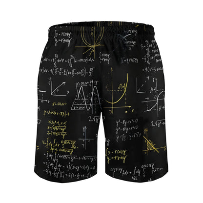 Mathematical Formula Geek Shorts