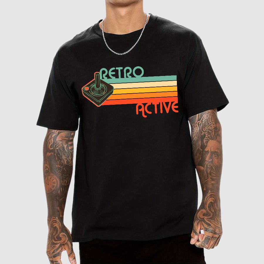 Retro Active Geek T-Shirt