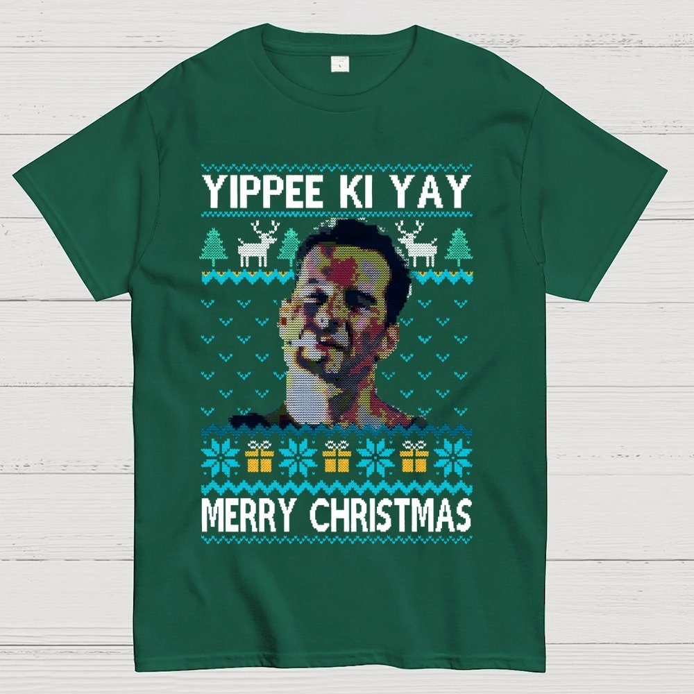 Yippee Ki Christmas Geek T-Shirt