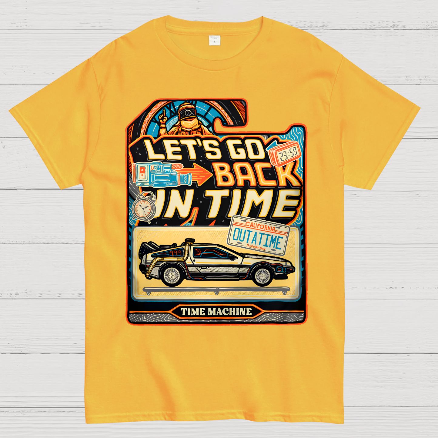 Time Machine Geek T-Shirt