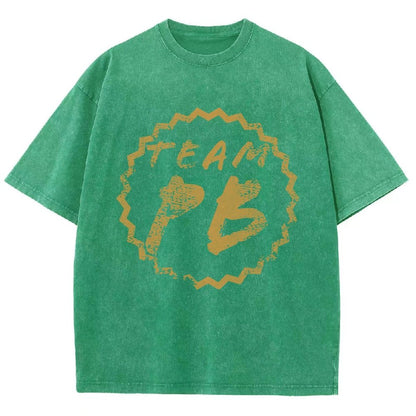 Team PB - Peanut Butter Vintage Distressed T-shirt