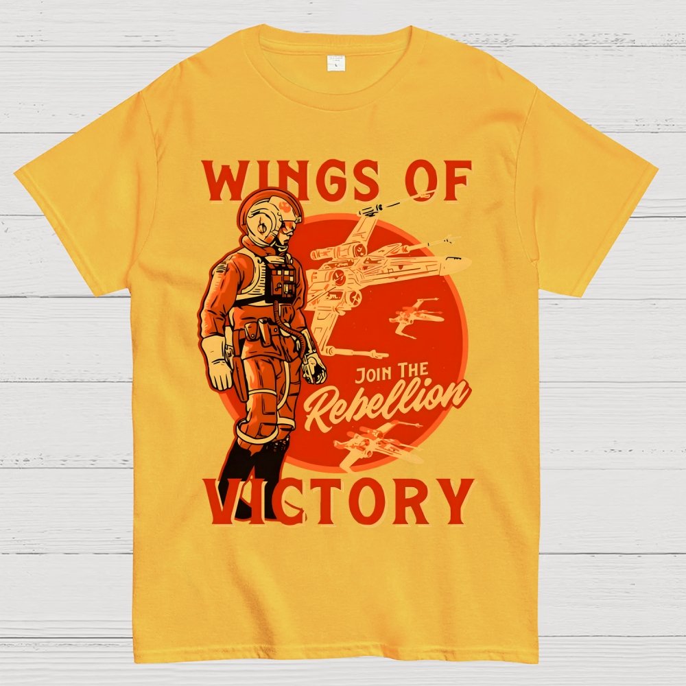 Wings of Triumph Victory Recruitment Geek T-Shirt