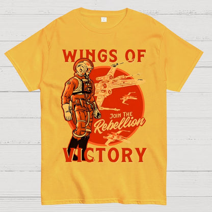 Wings of Triumph Victory Recruitment Geek T-Shirt