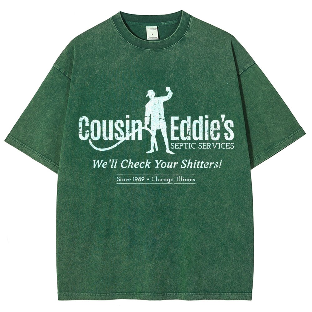 Neighbor Joe's Septic Services Vintage Distressed T-shirt