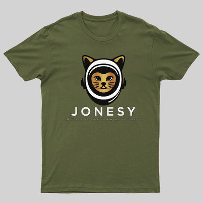 Jonesy In Space No One Can Hear You Meow Geeky T-Shirt