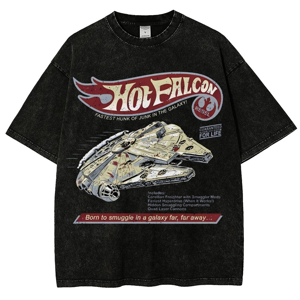 Hot Falcon Vintage Distressed T-shirt