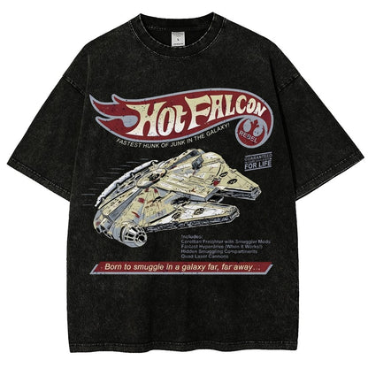Hot Falcon Vintage Distressed T-shirt