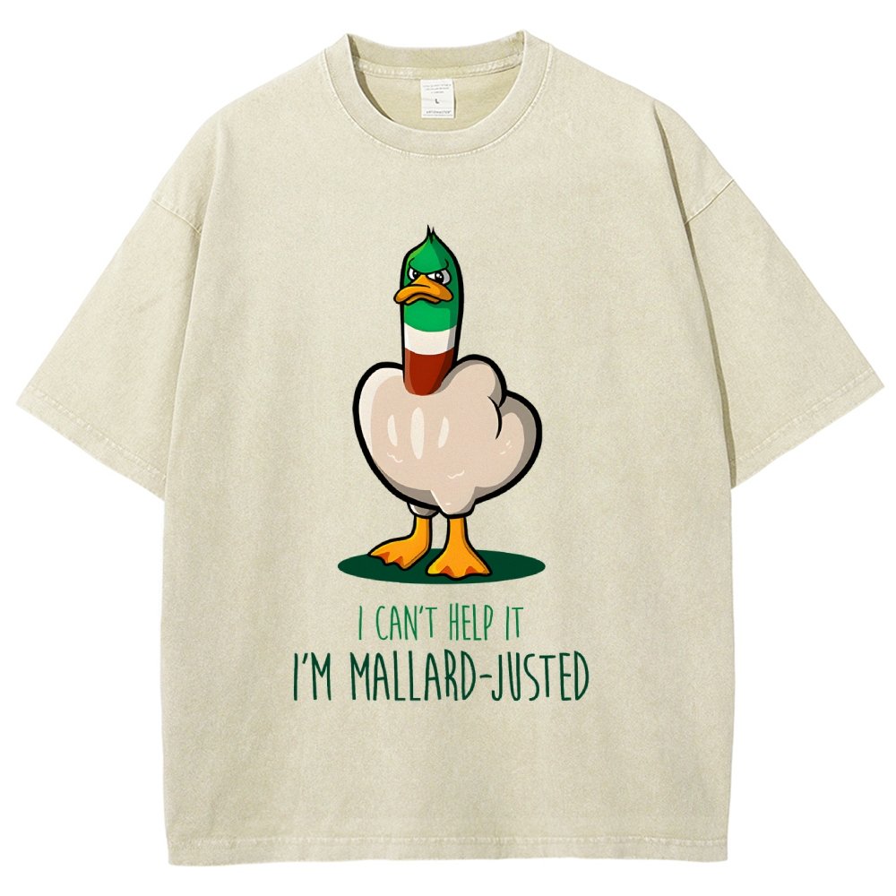 Maladjusted Mallard Vintage Distressed T-shirt