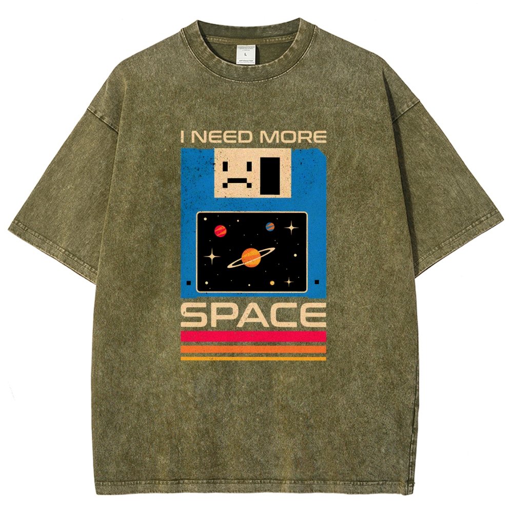 I Need More Space Vintage Distressed T-shirt