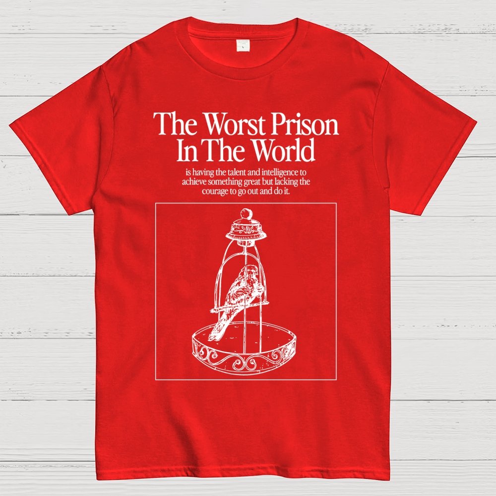 Bird in a cage Geek T-Shirt