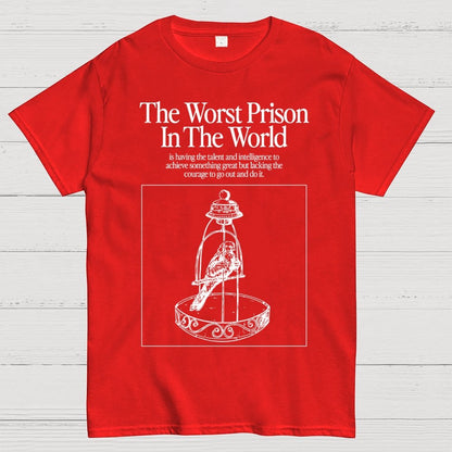Bird in a cage Geek T-Shirt