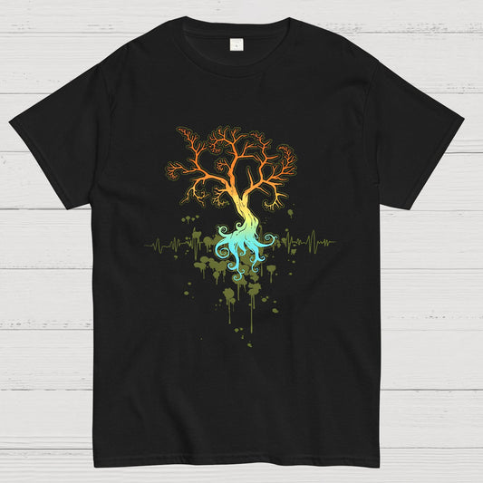 Fractal Tree Nerdy T-Shirt