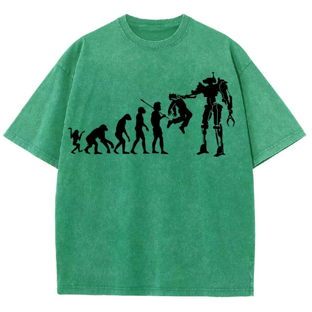 Evolution To Termination Vintage Distressed T-shirt