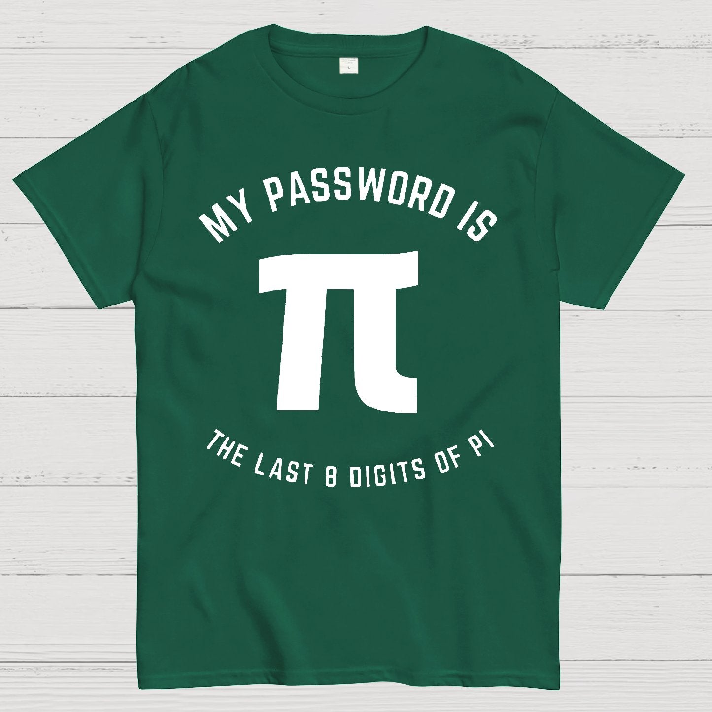 My Password Is The Last 8 Digits Of Pi Nerd Geek T-Shirt