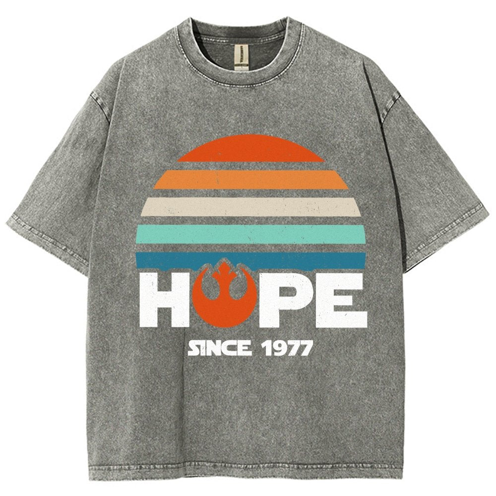 Hope Since 1977 Vintage Distressed T-shirt