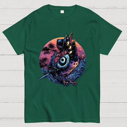 Crow from the underworld Unisex Geek T-Shirt