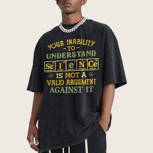 Understanding Science Vintage Distressed T-shirt