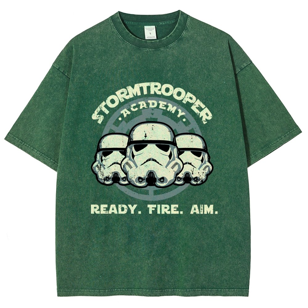 Ready. Fire. Aim. Vintage Distressed T-shirt