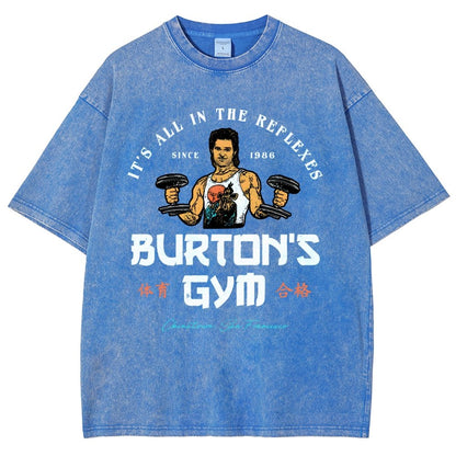 Burton's Gym Vintage Distressed T-shirt