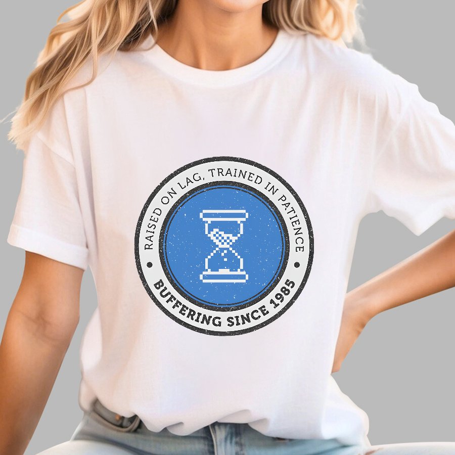 Raised on Lag Geek T-Shirt