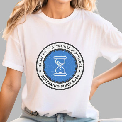 Raised on Lag Geek T-Shirt