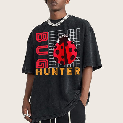 Bug Hunter Vintage Distressed T-shirt