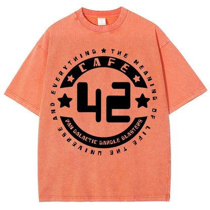 Cafe 42 Vintage Distressed T-shirt