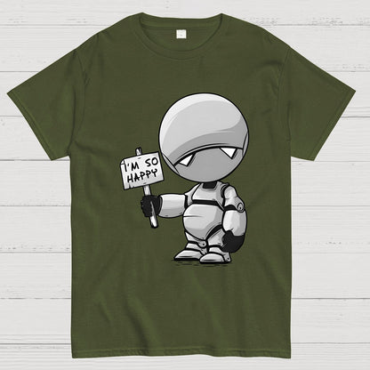 I'm So Happy Geek T-Shirt