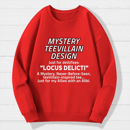 Locus Delicti Geek Cotton Sweatshirt
