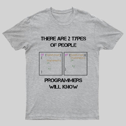 Programmer Will Know Geeky T-Shirt