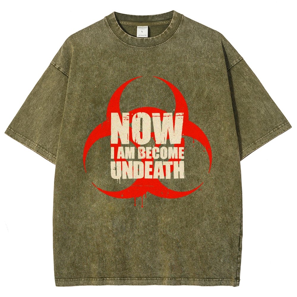 Now I am become Undeath Vintage Distressed T-shirt