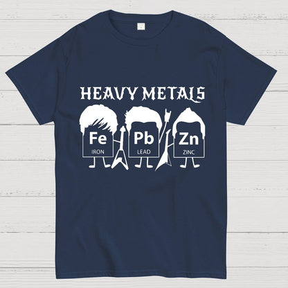 Saying Heavy Metals Rocks Chemistry Gift, Science Teacher Geek T-Shirt