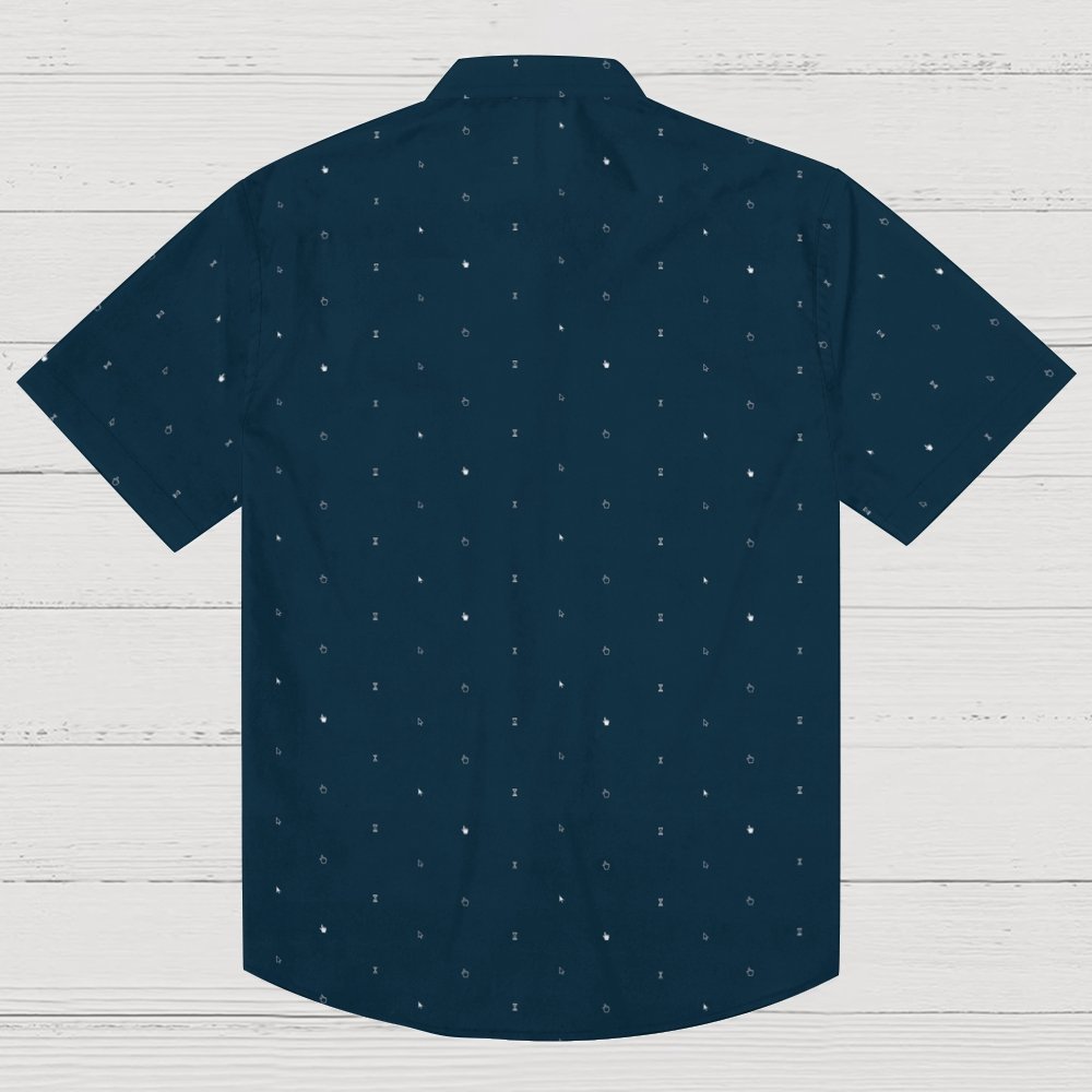 Mouse Blue Geeky Shirt