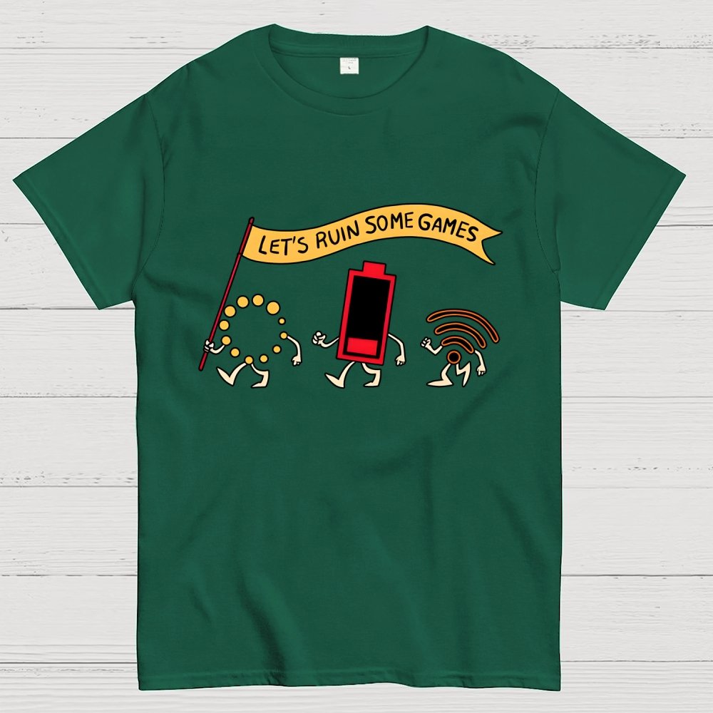 Let's Ruin Some Games Geek T-Shirt