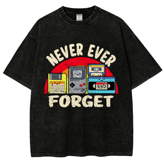 Never Forget Vintage Distressed T-shirt